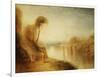 Landscape: Woman with Tamborine-J. M. W. Turner-Framed Giclee Print