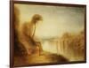 Landscape: Woman with Tamborine-J. M. W. Turner-Framed Giclee Print