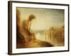 Landscape: Woman with Tamborine-J. M. W. Turner-Framed Giclee Print