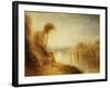 Landscape: Woman with Tamborine-J. M. W. Turner-Framed Giclee Print