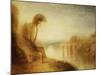 Landscape: Woman with Tamborine-J. M. W. Turner-Mounted Giclee Print