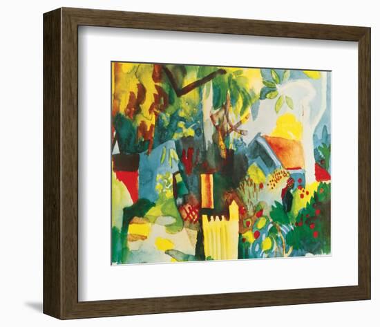 Landscape-Auguste Macke-Framed Premium Giclee Print