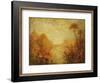 Landscape-J. M. W. Turner-Framed Giclee Print