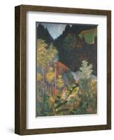 Landscape-Paul Gauguin-Framed Giclee Print