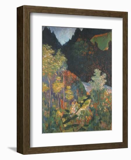 Landscape-Paul Gauguin-Framed Giclee Print