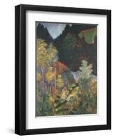 Landscape-Paul Gauguin-Framed Giclee Print