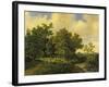 Landscape-Barend Cornelis Koekkoek-Framed Giclee Print