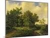 Landscape-Barend Cornelis Koekkoek-Mounted Premium Giclee Print