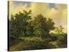 Landscape-Barend Cornelis Koekkoek-Stretched Canvas