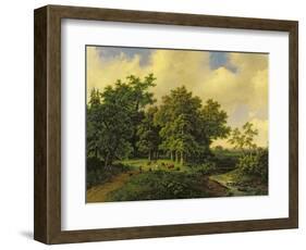 Landscape-Barend Cornelis Koekkoek-Framed Giclee Print