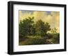 Landscape-Barend Cornelis Koekkoek-Framed Giclee Print
