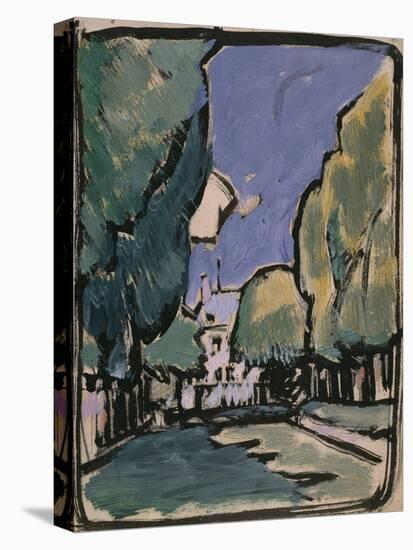 Landscape-Samuel John Peploe-Stretched Canvas