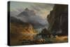 Landscape-Albert Bierstadt-Stretched Canvas