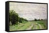 Landscape-Claude Monet-Framed Stretched Canvas