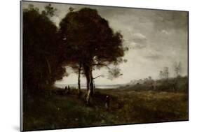 Landscape-Jean-Baptiste-Camille Corot-Mounted Giclee Print
