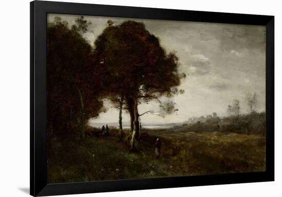 Landscape-Jean-Baptiste-Camille Corot-Framed Giclee Print