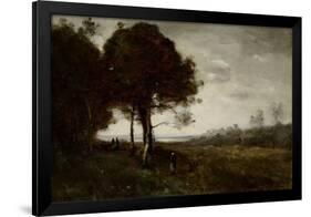 Landscape-Jean-Baptiste-Camille Corot-Framed Giclee Print