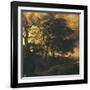 Landscape-Jacob van Ruisdael-Framed Art Print