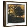 Landscape-Jacob van Ruisdael-Framed Art Print