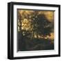 Landscape-Jacob van Ruisdael-Framed Art Print