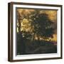 Landscape-Jacob van Ruisdael-Framed Art Print