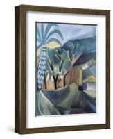 Landscape-Maria Blanchard-Framed Art Print