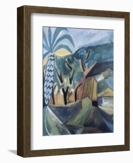 Landscape-Maria Blanchard-Framed Art Print