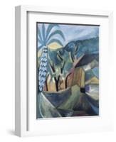 Landscape-Maria Blanchard-Framed Art Print