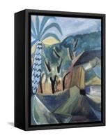 Landscape-Maria Blanchard-Framed Stretched Canvas
