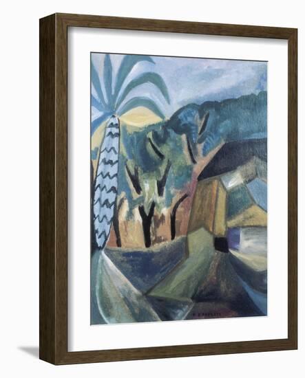 Landscape-Maria Blanchard-Framed Art Print