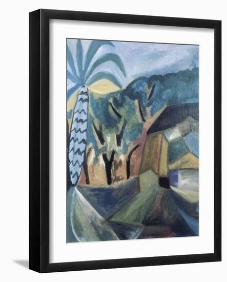 Landscape-Maria Blanchard-Framed Art Print