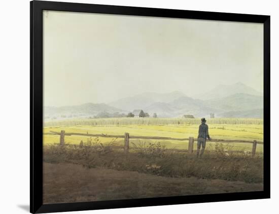 Landscape-Caspar David Friedrich-Framed Giclee Print