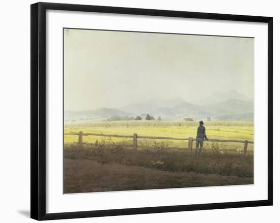 Landscape-Caspar David Friedrich-Framed Giclee Print