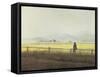 Landscape-Caspar David Friedrich-Framed Stretched Canvas