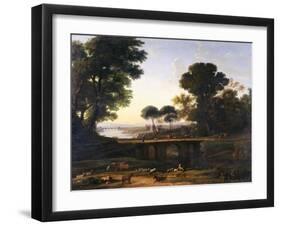 Landscape-Claude Lorraine-Framed Art Print