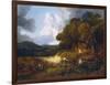 Landscape-Thomas Gainsborough-Framed Art Print