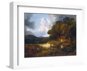 Landscape-Thomas Gainsborough-Framed Art Print