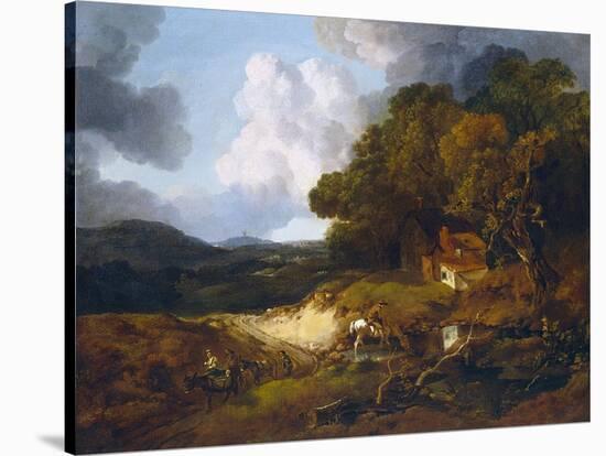 Landscape-Thomas Gainsborough-Stretched Canvas