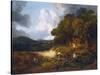 Landscape-Thomas Gainsborough-Stretched Canvas