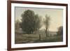 Landscape-Jean-Baptiste-Camille Corot-Framed Premium Giclee Print