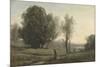 Landscape-Jean-Baptiste-Camille Corot-Mounted Premium Giclee Print
