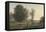 Landscape-Jean-Baptiste-Camille Corot-Framed Stretched Canvas