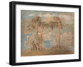 Landscape-Lars Hertervig-Framed Giclee Print