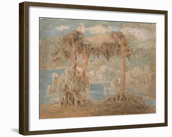 Landscape-Lars Hertervig-Framed Giclee Print