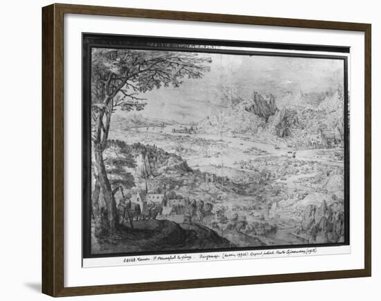 Landscape-Pieter Bruegel the Elder-Framed Giclee Print