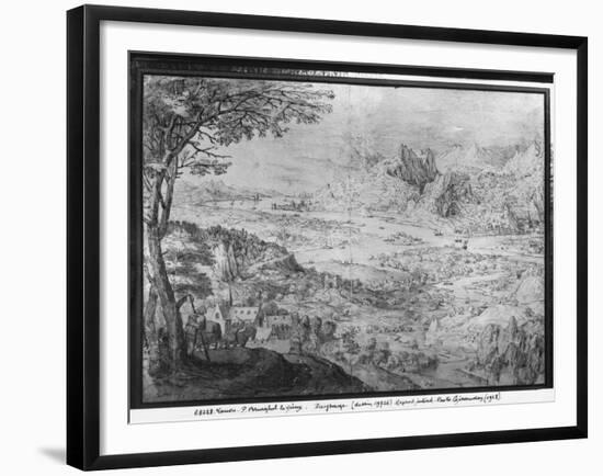 Landscape-Pieter Bruegel the Elder-Framed Giclee Print