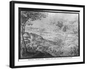 Landscape-Pieter Bruegel the Elder-Framed Giclee Print