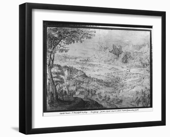 Landscape-Pieter Bruegel the Elder-Framed Giclee Print