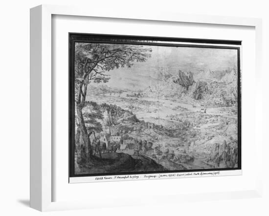 Landscape-Pieter Bruegel the Elder-Framed Giclee Print