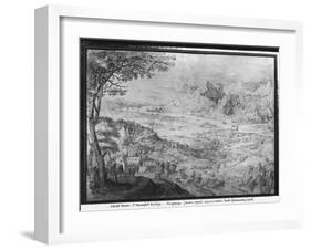 Landscape-Pieter Bruegel the Elder-Framed Giclee Print